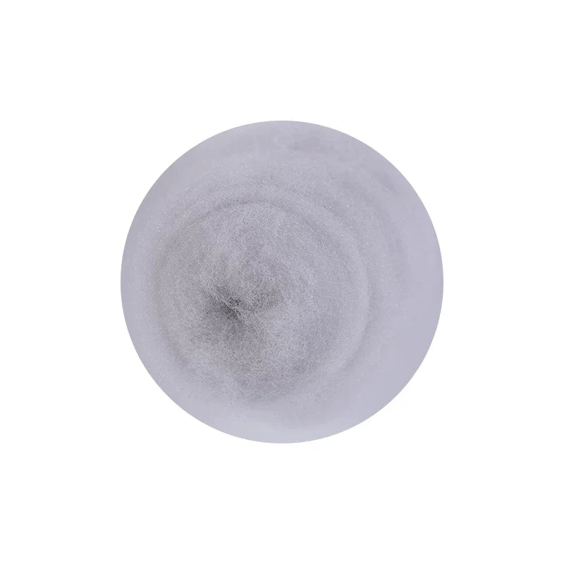 50g large package of Spanish short fiber wool strip felt, DIY handmade doll simulation wool felt material