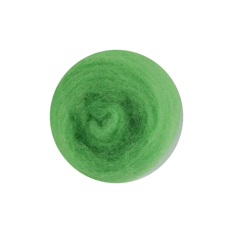 50g large package of Spanish short fiber wool strip felt, DIY handmade doll simulation wool felt material