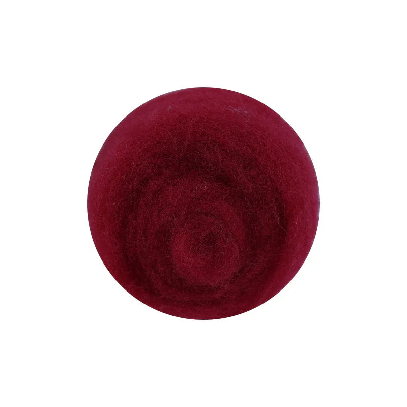 50g large package of Spanish short fiber wool strip felt, DIY handmade doll simulation wool felt material