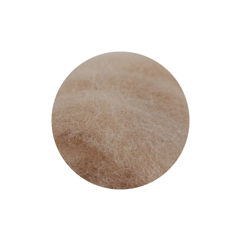 50g large package of Spanish short fiber wool strip felt, DIY handmade doll simulation wool felt material
