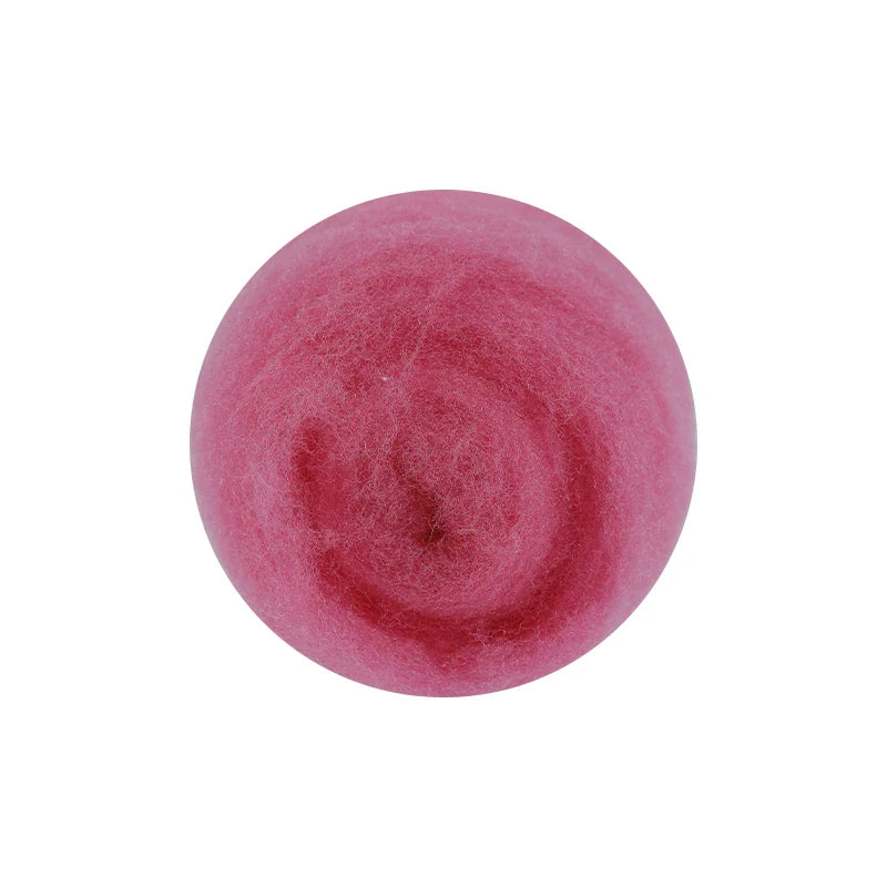 50g large package of Spanish short fiber wool strip felt, DIY handmade doll simulation wool felt material