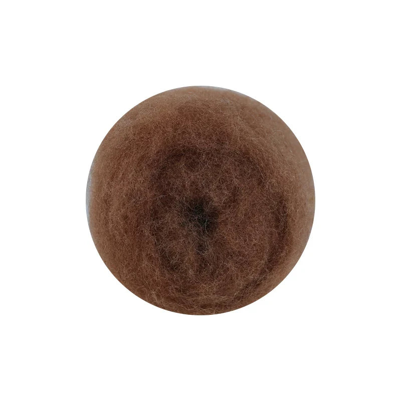 50g large package of Spanish short fiber wool strip felt, DIY handmade doll simulation wool felt material