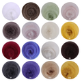 50g large package of Spanish short fiber wool strip felt, DIY handmade doll simulation wool felt material 2