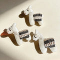 Alpaca Wool Felt Brooch 5