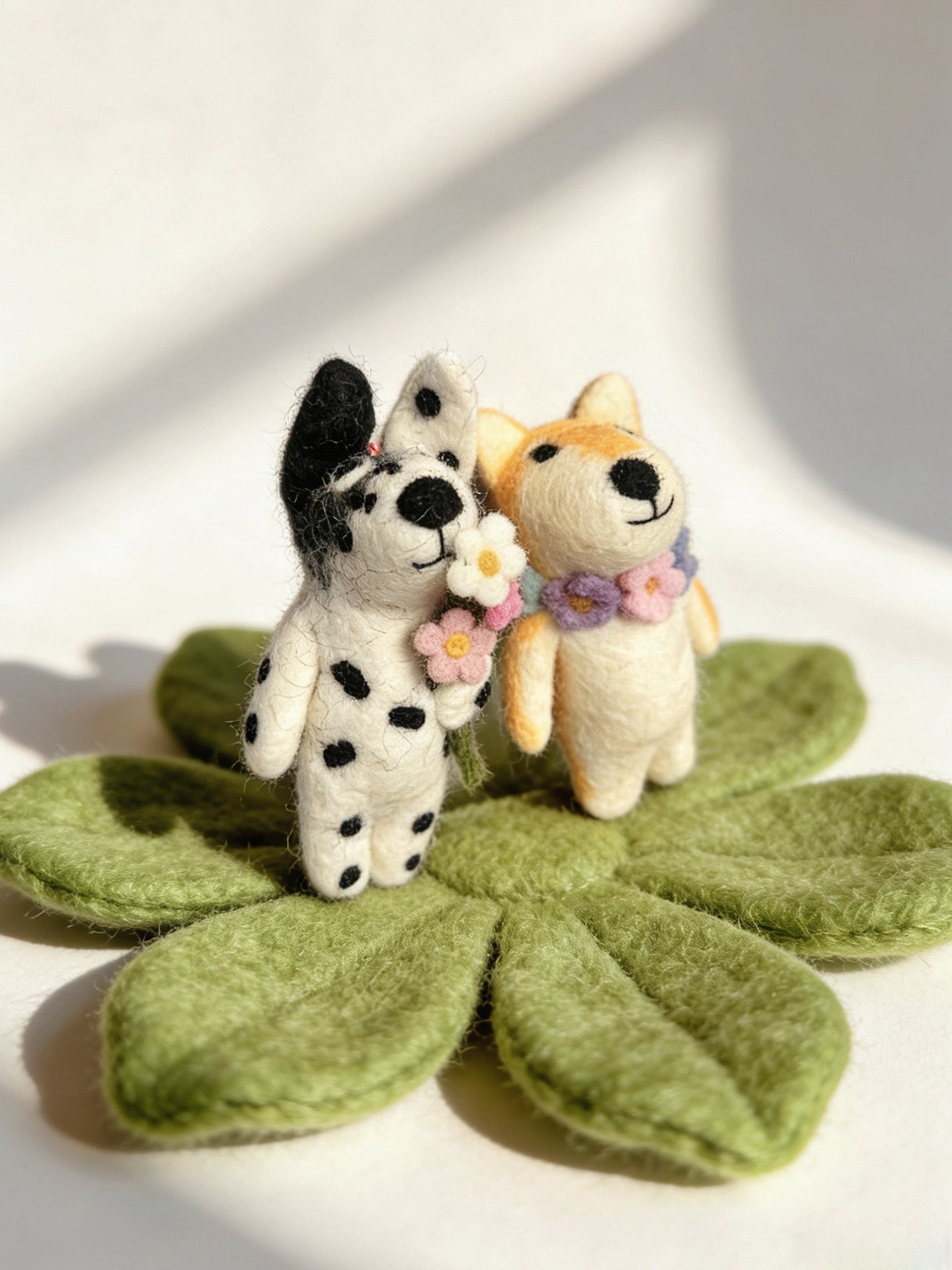 Puppy Series Wool Felt Ornament