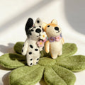 Puppy Series Wool Felt Ornament 4