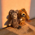 Little Lion & Flying Donkey Wool Felt Keychain 3