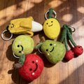 Fruit & Vegetable Series Wool Felt Keychain 2