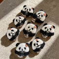 Panda Wool Felt Brooch 4