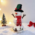 Cute Snowman Wool Felt Ornament 5