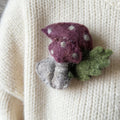 Nature Series Mushroom & Cactus Brooch 4