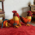Rooster Wool Felt Ornament 5