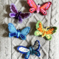 Butterfly Wool Felt Brooch 1