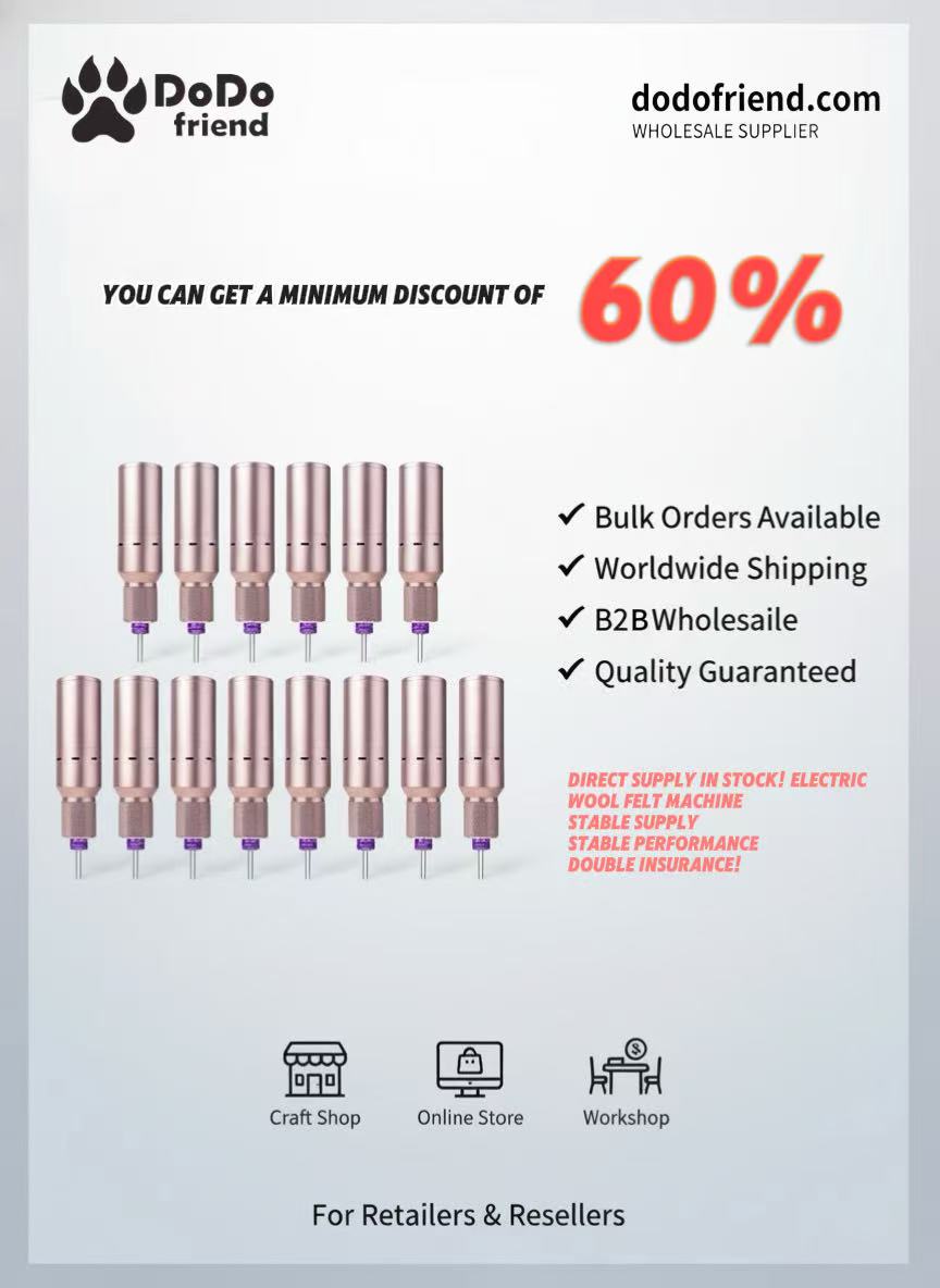 Zhen Pro Electric Felting Tool – Factory-Direct Wholesale for Professional Needle Felting