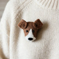 Animal Head Wool Felt Brooch 5