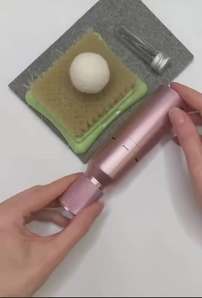 Electric Felting Machine --Portable Electric Wool Felting Needle Tool (Upgraded 3rd Gen)